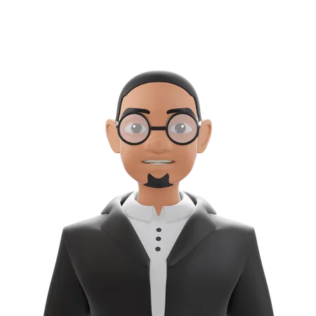 Avatar do empresário  3D Icon