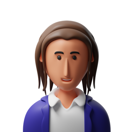 Avatar de estudiante  3D Icon