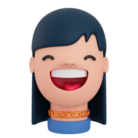 Avatar féminin  3D Icon