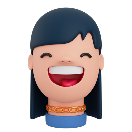 Avatar féminin  3D Icon