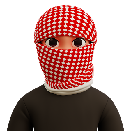 Avatar do Hamas  3D Icon