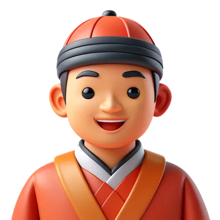 Avatar de homem do sudeste asiático  3D Icon