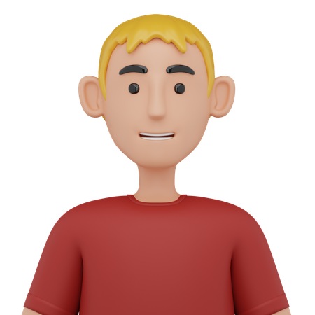 Avatar homme  3D Icon
