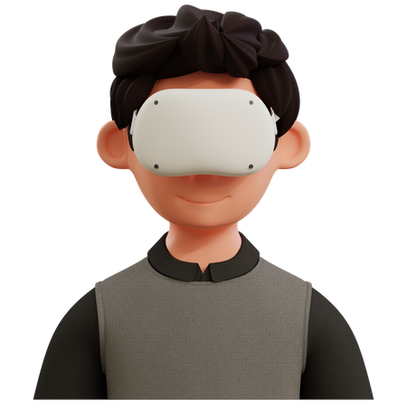 Avatar de inteligencia artificial  3D Icon