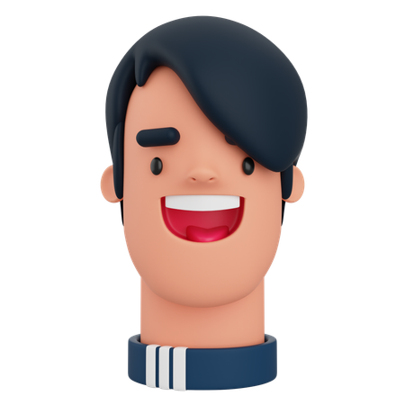 Avatar masculin  3D Icon