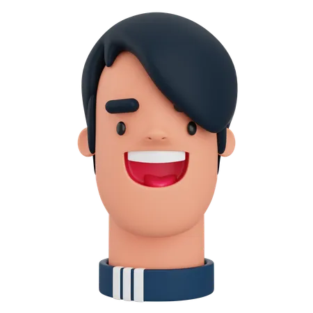 Avatar masculin  3D Icon