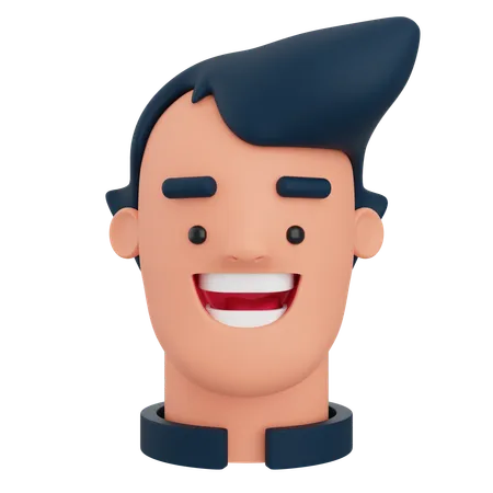 Avatar masculin  3D Icon