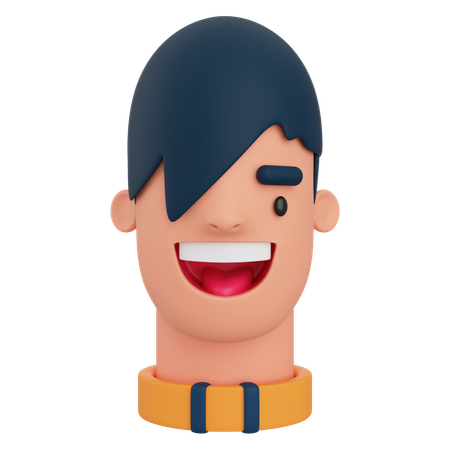 Avatar masculin  3D Icon