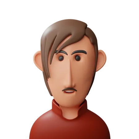 Avatar masculin  3D Icon