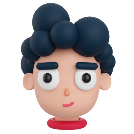 Avatar masculin  3D Icon