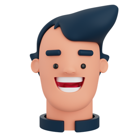 Avatar masculino  3D Icon