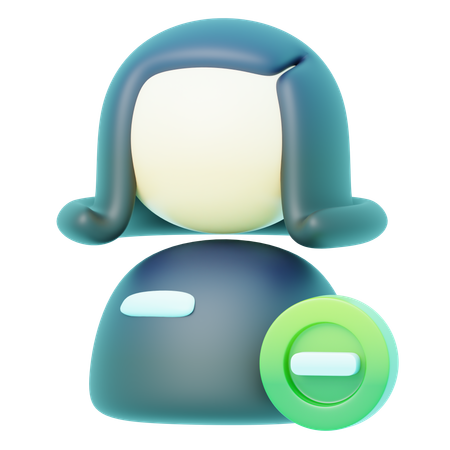 Avatar Min  3D Icon