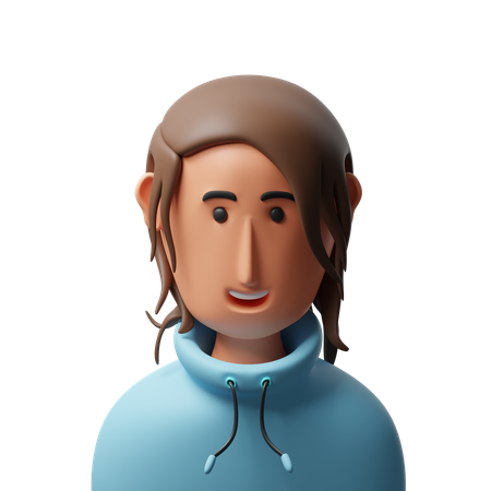 Avatar de mujer joven  3D Icon