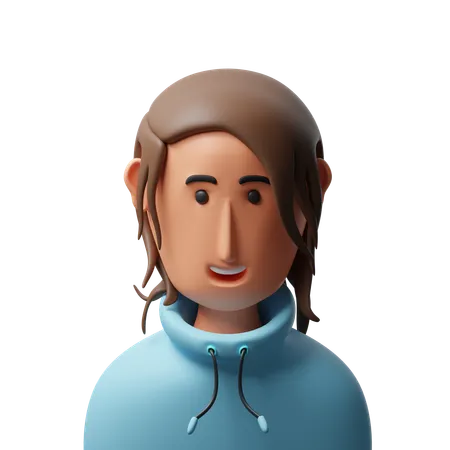 Avatar de mujer joven  3D Icon