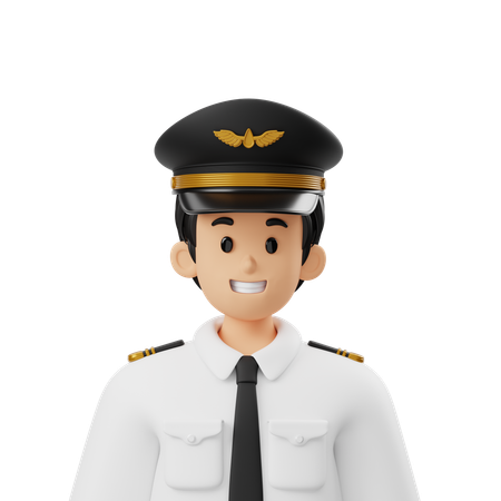 Avatar piloto  3D Icon