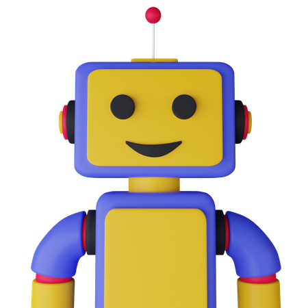 Avatar do Robô  3D Icon