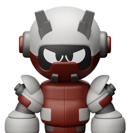 Avatar do Robô  3D Icon