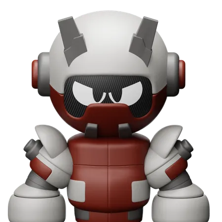 Avatar do Robô  3D Icon