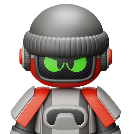 Avatar do Robô  3D Icon