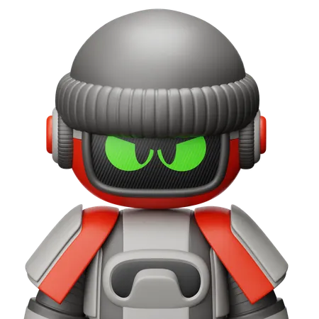 Avatar do Robô  3D Icon