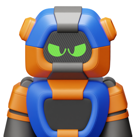 Avatar do Robô  3D Icon