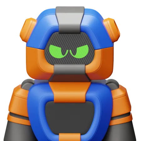 Avatar do Robô  3D Icon