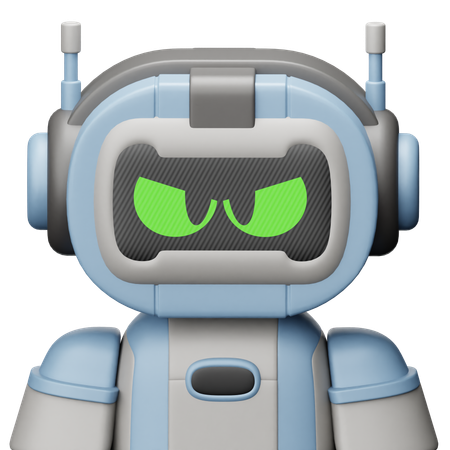 Avatar do Robô  3D Icon