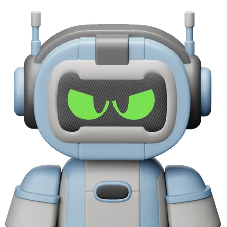 Avatar do Robô  3D Icon