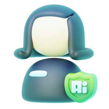 Avatar Save Ai  3D Icon