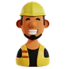 Avatar de trabajador de la construcción