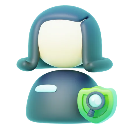 Avatar Trusted Riset  3D Icon