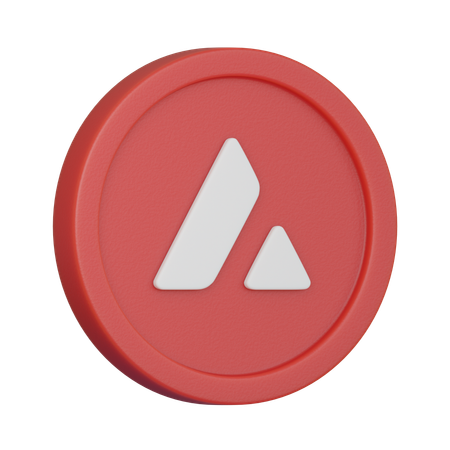 Avax  3D Icon