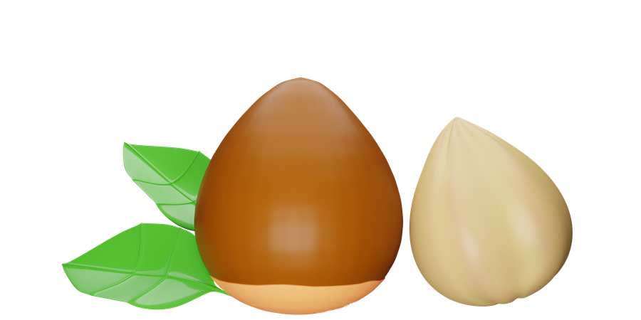 Avellana  3D Icon