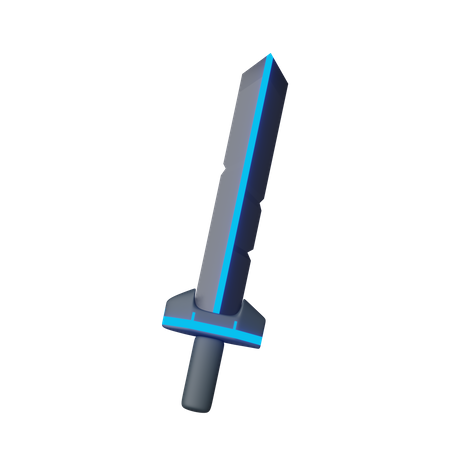 Épée d'aventure  3D Illustration