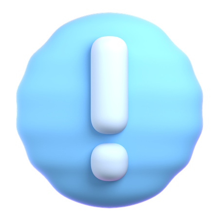 Avertissement  3D Icon