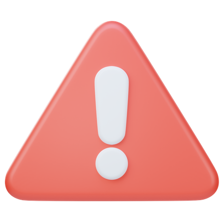 Avertissement  3D Icon