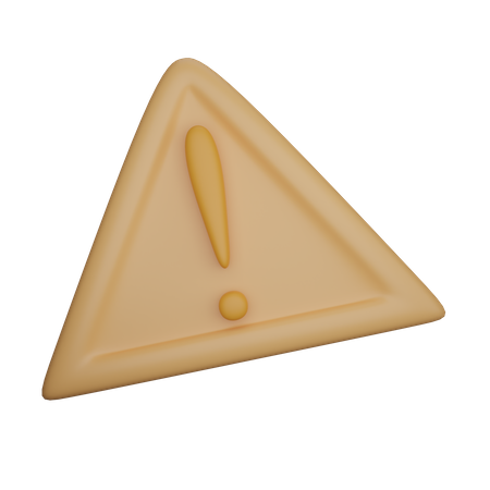 Avertissement  3D Icon