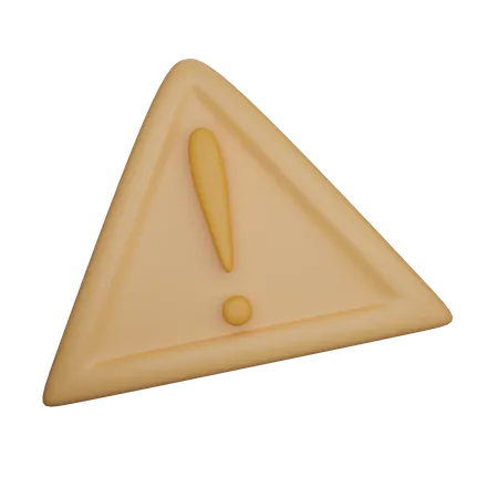 Avertissement  3D Icon