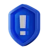 avertissement de badge de sécurité