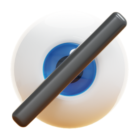 Aveugle  3D Icon