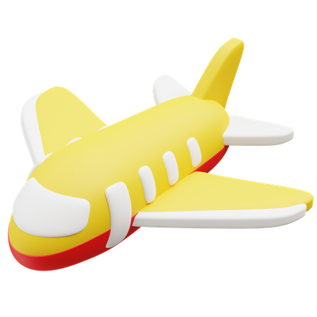 Avião  3D Icon