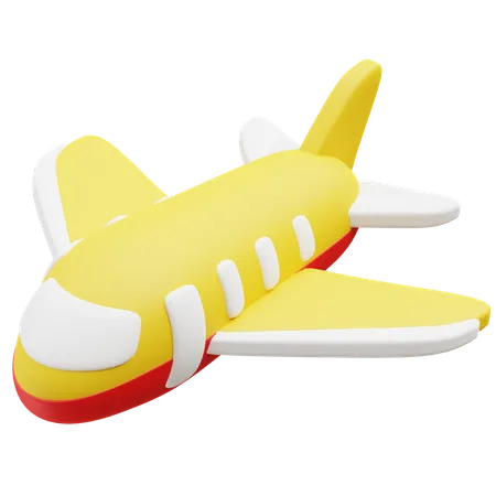 Avião  3D Icon