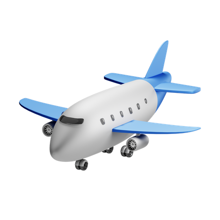 Avião  3D Icon