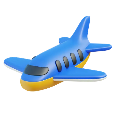 Avião  3D Icon