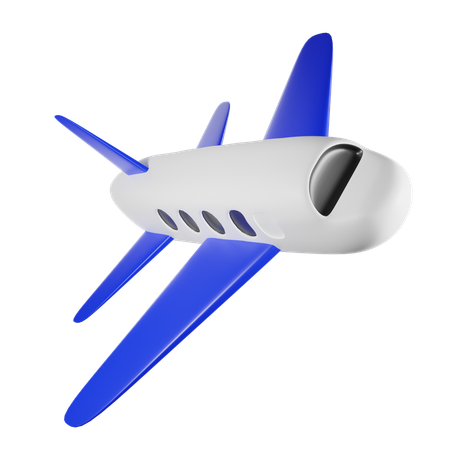 Avião  3D Icon