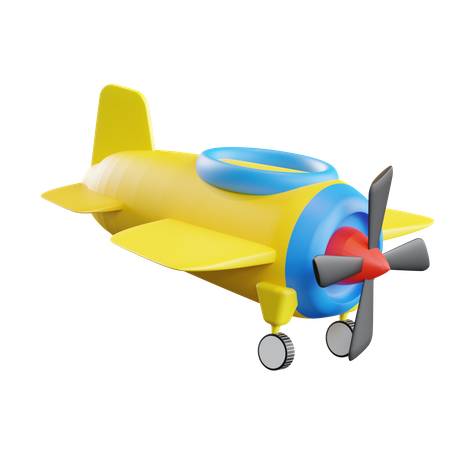 Avião  3D Icon
