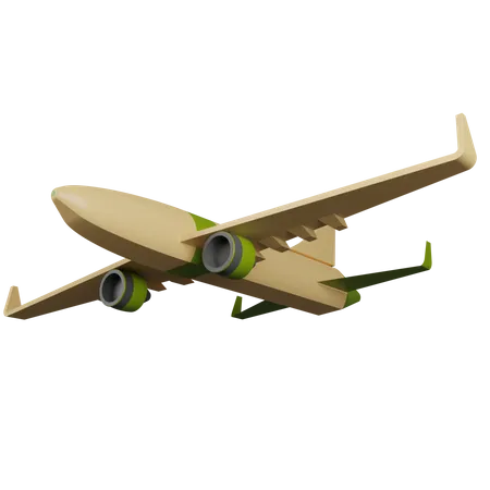 Avião  3D Icon