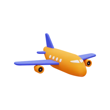 Icone De Transporte De Aviao 3 D 3D Icon