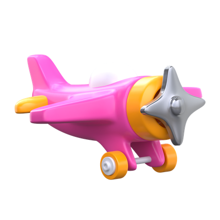 Avião de brinquedo  3D Icon