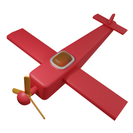 Avião de brinquedo  3D Icon